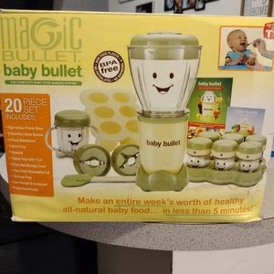 COPY - MAGIC BULLET,baby Bullet food maker , NVR used in packaging.